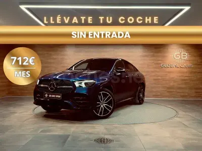 Usado Mercedes GLE400 330 CV (242 kW) 2021 Azul SUV