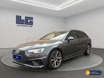 Usado Audi A4 S-Line 190 CV (139 kW) 2019 Gris / plata Familiar