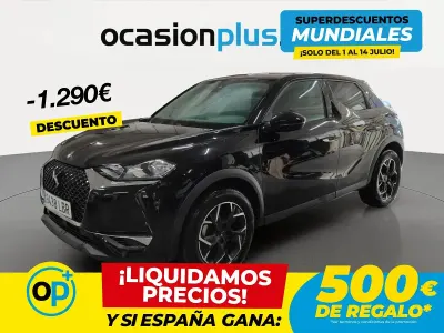 Usado DS Automobiles DS3 Crossback So Chic 100 CV (73 kW) 2019 Negro SUV