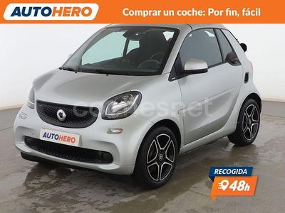 Gris / plata Usado 2019 Smart ForTwo Cabrio Basis Descapotable | 17.199 € (Precio justo)