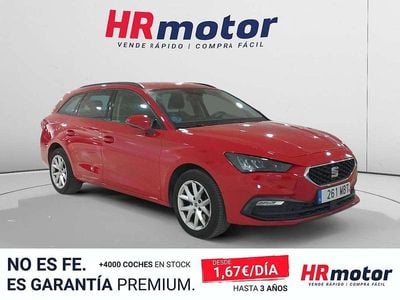 Usado Seat Leon Style 117 CV (86 kW) 2022 Rojo Familiar
