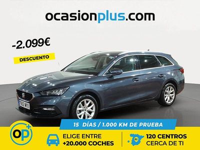 Usado Seat Leon Style 116 CV (85 kW) 2025 Gris Familiar