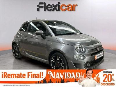 Usado Fiat 500 Lounge 69 CV (50 kW) 2018 Gris Utilitario