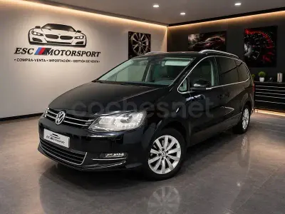 Usado VW Sharan Sport 140 CV (102 kW) 2012 Negro Monovolumen