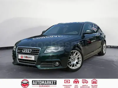 Usado Audi A4 S-Line 140 CV (102 kW) 2008 Verde Familiar