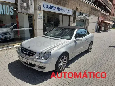 Käytetty Mercedes CLK200 Elegance 184 HP (135 kW) 2008 Harmaa Avoauto