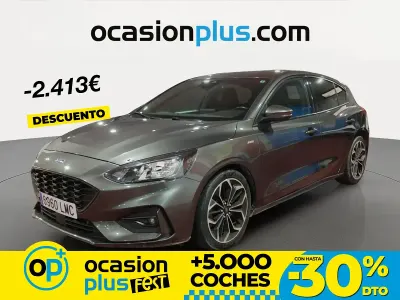 Usado Ford Focus ST-Line 125 HP (91 kW) 2021 Cinzento