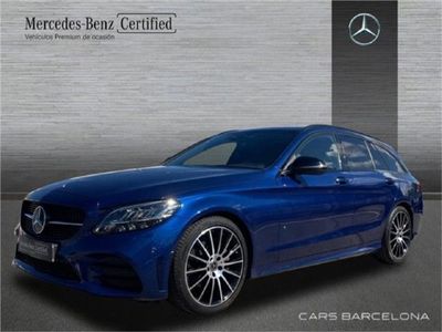 Usado Mercedes C220 Edition 194 CV (142 kW) 2020 Azul brillante Familiar