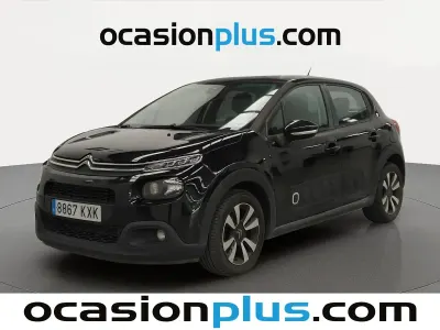 Usado Citroën C3 Feel 99 CV (72 kW) 2019 Negro Utilitario