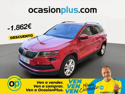 Usado Skoda Karoq Ambition 150 CV (110 kW) 2020 Rojo SUV