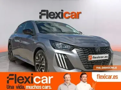 Usado Peugeot 208 Allure 100 CV (73 kW) 2025 Gris Utilitario