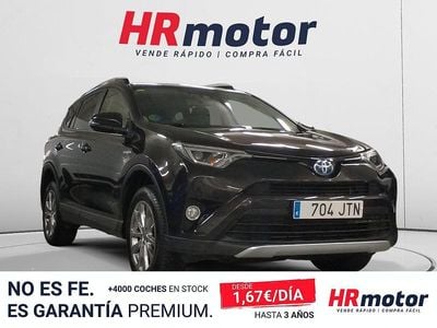 Usado Toyota RAV4 Hybrid Advance 197 CV (144 kW) 2016 Negro SUV