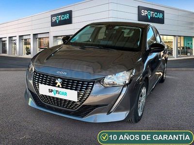 Usado Peugeot 208 Active 75 CV (55 kW) 2022 Gris / plata Utilitario