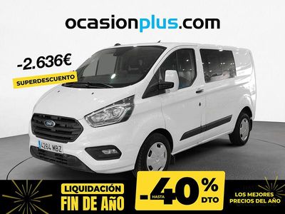 Blanco Usado 2022 Ford Transit Custom Trend Berlina | 29.000 € (Un poco caro)