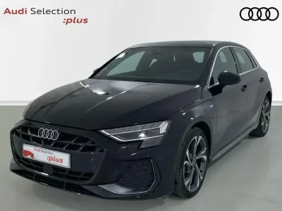 Usado Audi A3 e-tron S-Line 204 CV (150 kW) 2025 Negro Utilitario
