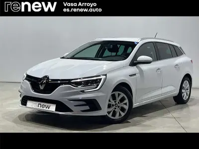 Usado Renault Mégane GrandTour Intens 115 CV (84 kW) 2023 Blanco Familiar