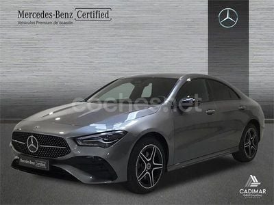 Gris montaña Usado 2024 Mercedes CLA250e AMG line Berlina | 40.900 €