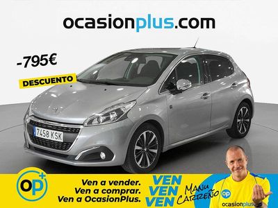 Usado Peugeot 208 S 110 CV (80 kW) 2018 Gris Utilitario