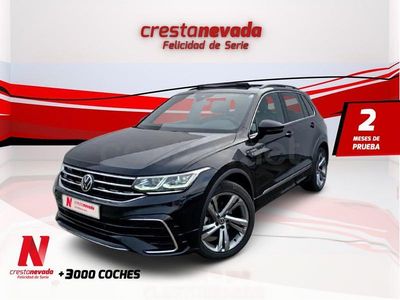 Usado VW Tiguan R-line 150 CV (110 kW) 2021 Negro SUV