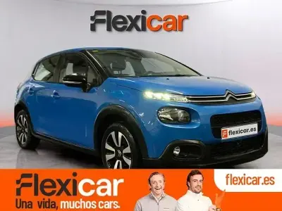 Usado Citroën C3 PureTech 82 CV (60 kW) 2018 Azul Berlina