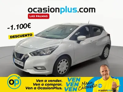 Usado Nissan Micra Acenta 92 CV (67 kW) 2023 Gris Utilitario