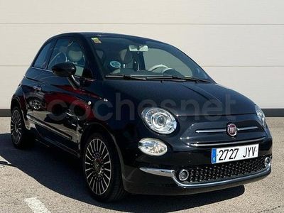 Usado Fiat 500 Lounge 95 CV (69 kW) 2017 Negro Berlina