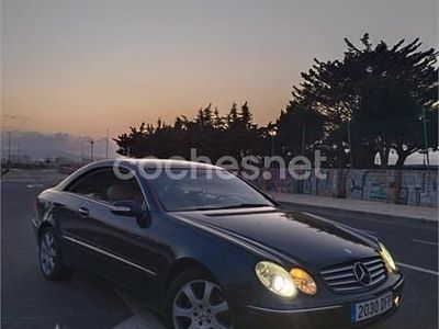 Usado Mercedes CLK270 Elegance 170 CV (125 kW) 2004 Azul Coupe