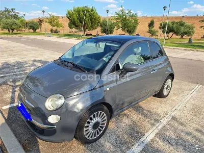 Usado Fiat 500 Lounge 69 CV (50 kW) 2013 Gris / plata Berlina