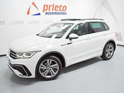 Usado VW Tiguan R-line 150 CV (110 kW) 2022 Blanco SUV