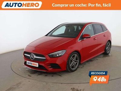 Rojo Usado 2019 Mercedes B200 AMG line Monovolumen | 23.599 € (Precio justo)