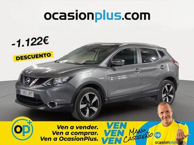 Usado Nissan Qashqai N-Connecta 130 CV (95 kW) 2016 Gris SUV