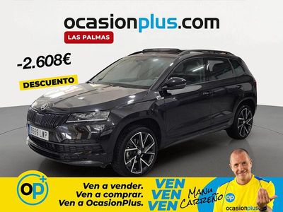 Usado Skoda Karoq SportLine 150 CV (110 kW) 2022 Negro SUV