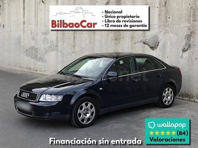 Usado Audi A4 130 CV (95 kW) 2004 Azul Berlina