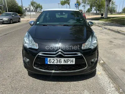 Usado Citroën DS3 Cabriolet 92 CV (67 kW) 2013 Negro Descapotable