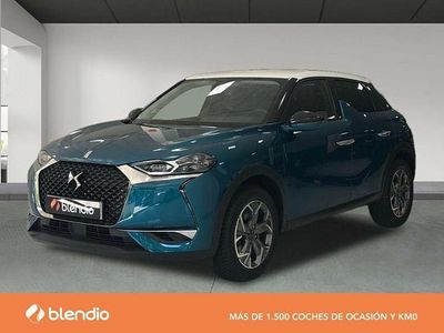 Usado DS Automobiles DS3 Crossback So Chic 130 CV (95 kW) 2019 Azul SUV