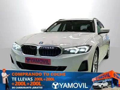 Usado BMW 318 Shadowline 150 CV (110 kW) 2023 Blanco Familiar