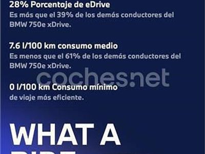 Negro Usado 2023 BMW 750e Comfort Edition Berlina | 99.000 €