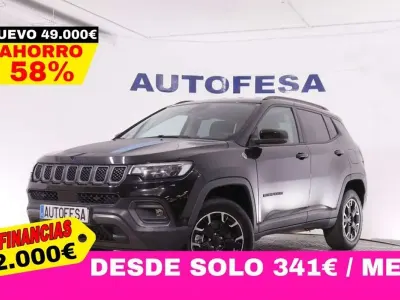 Usado Jeep Compass Trailhawk 241 CV (177 kW) 2022 Negro SUV