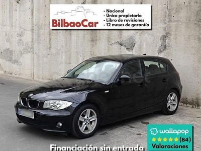 Usado BMW 118 122 CV (89 kW) 2006 Negro Utilitario