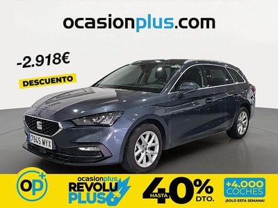 Usado Seat Leon Style 116 CV (85 kW) 2025 Gris / plata Familiar