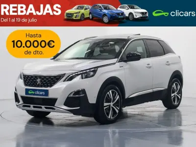 Usado Peugeot 3008 GT-line 130 CV (95 kW) 2018 Blanco SUV