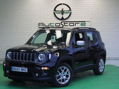 Usado Jeep Renegade Limited 130 CV (95 kW) 2022 Negro SUV