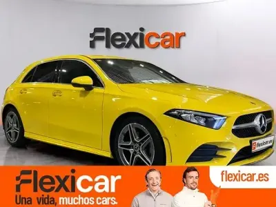 Usado Mercedes A180 116 CV (85 kW) 2020 Amarillo Berlina