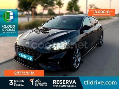 Negro Usado 2021 Ford Focus Titanium Berlina | 16.290 € (Precio justo)