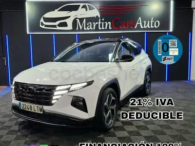 Usado Hyundai Tucson 265 CV (194 kW) 2021 Blanco SUV