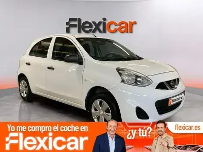 Usado Nissan Micra Acenta 80 CV (58 kW) 2016 Blanco Utilitario
