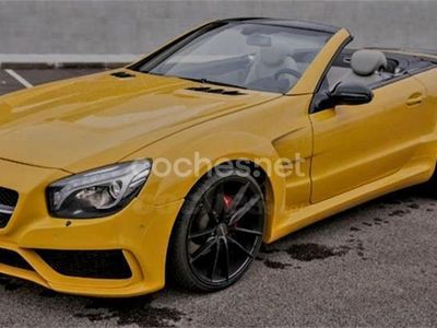 Usado Mercedes SL500 306 CV (225 kW) 2002 Naranja Descapotable