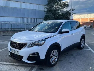 Usado Peugeot 3008 Active 130 CV (95 kW) 2019 Blanco SUV