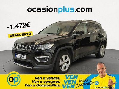 Usado Jeep Compass Longitude 120 CV (88 kW) 2019 Negro SUV