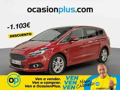 Usado Ford S-MAX Titanium 180 CV (132 kW) 2016 Rojo Monovolumen